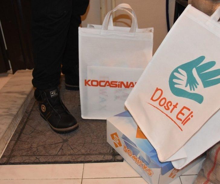 Kocasinanlı çocukların soğuk kış gününde gönülleri ısındı G3