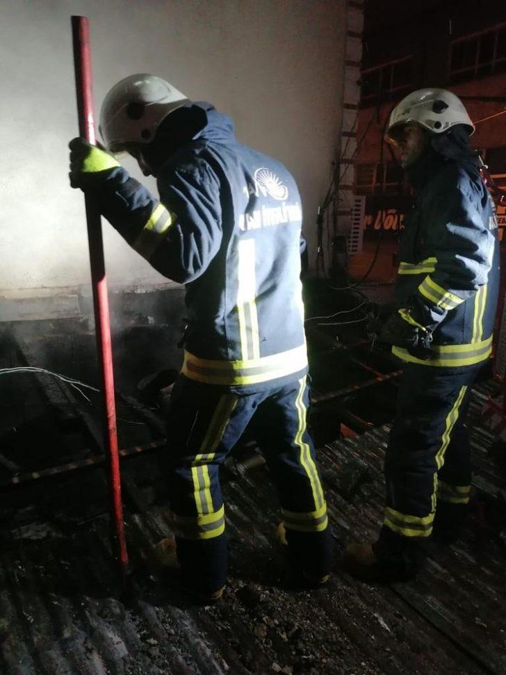 Van’da tandır evinde yangın G3