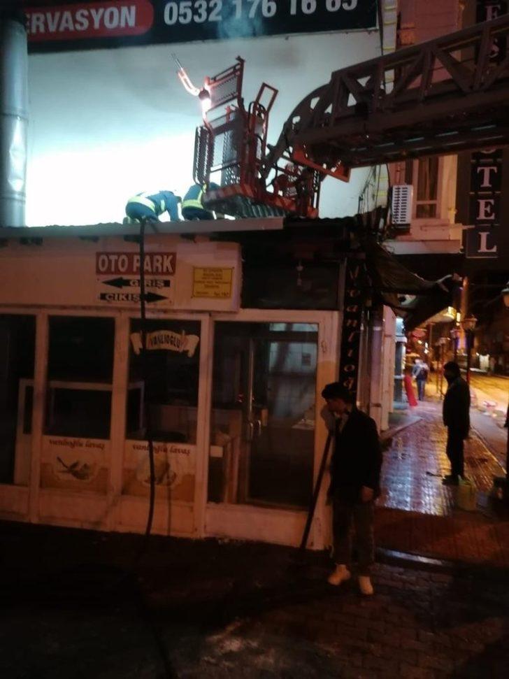 Van’da tandır evinde yangın G4