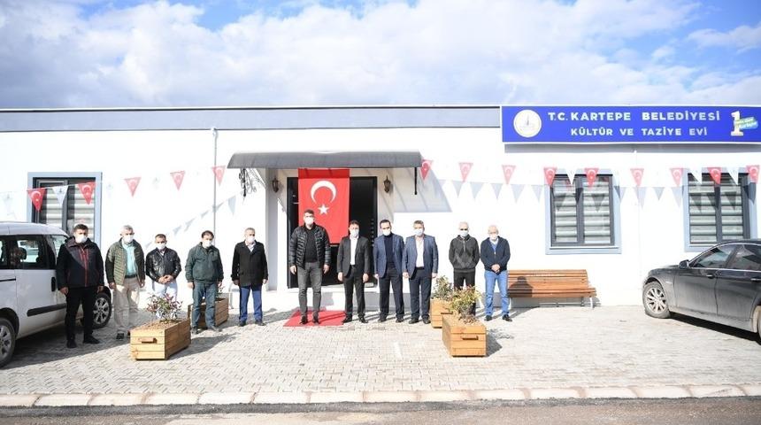 Kartepe K&uuml;lt&uuml;r ve Taziye Evi hizmete hazır