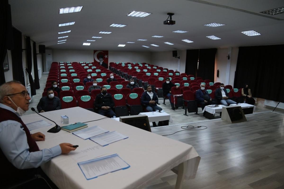 &Ccedil;ameli Belediye Başkanı Cengiz Arslan,  2020 yılının &ccedil;alışmaları değerlendirildi