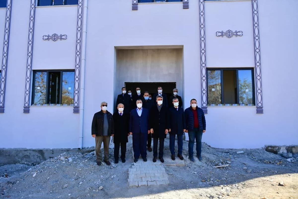 Yeşilyurt&rsquo;taki Kur&rsquo;an Kursu inşaat &ccedil;alışmaları