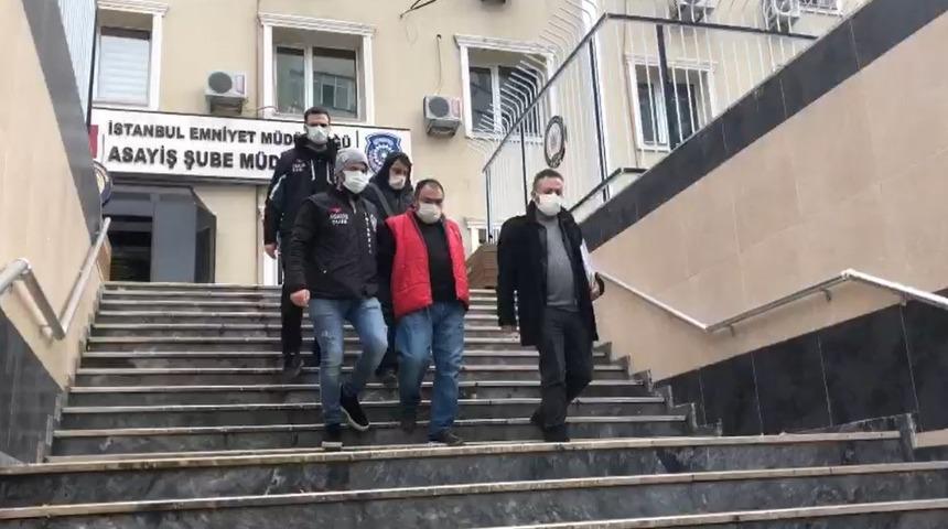 (D&uuml;zeltme) Şişli Polis Merkezi &ouml;n&uuml;ndeki cinayetin zanlıları adliyeye sevk edildi