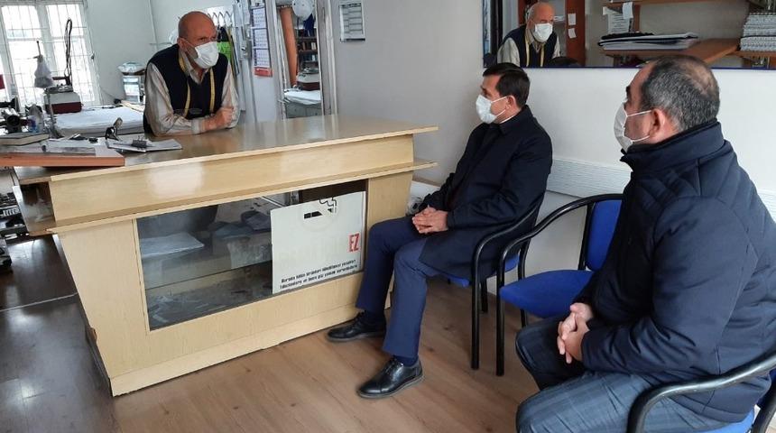 Başkan Kılca&rsquo;dan esnaf ziyareti