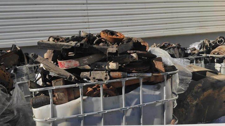 Gümrük kapısında 206 bin TL değerinde hurda ele geçirildi G2