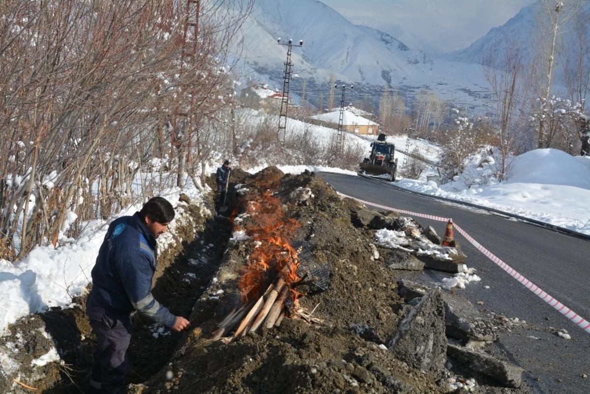 Hakkari okular b&ouml;lgesi suya kavuşuyor