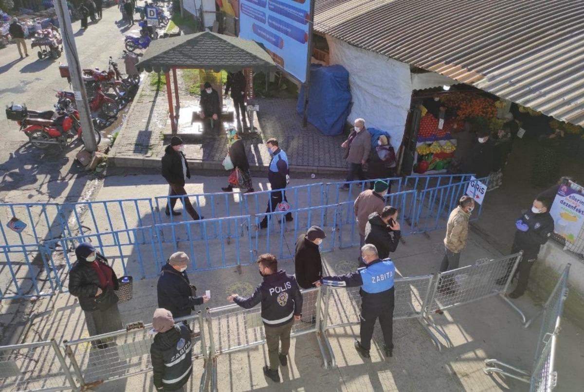 Pazar yerlerinde korona vir&uuml;se ge&ccedil;it yok