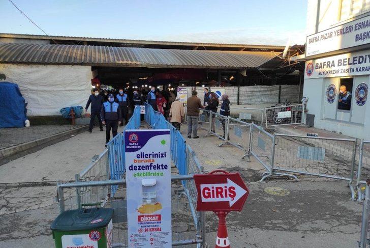 Pazar yerlerinde korona virüse geçit yok G4