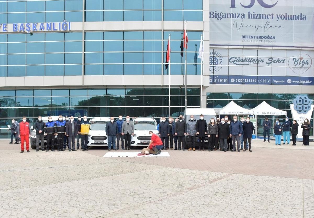 Biga Belediyesi&rsquo;nden ara&ccedil; filosuna dev yatırım