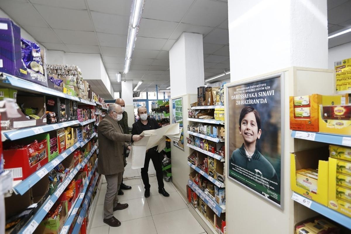 Depreme karşı iş yerlerinin kolonları kontrol ediliyor