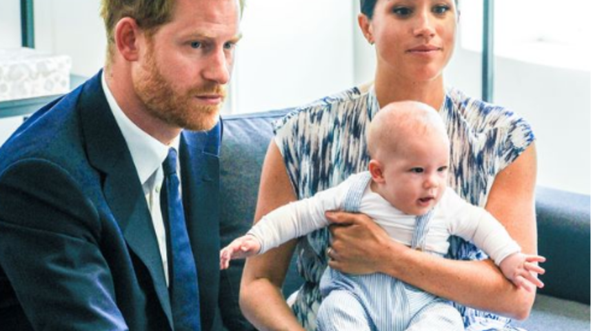 Meghan Markle ve Prens Harry, Noel kartında oğulları Arche’nin görüntüsünü paylaştı