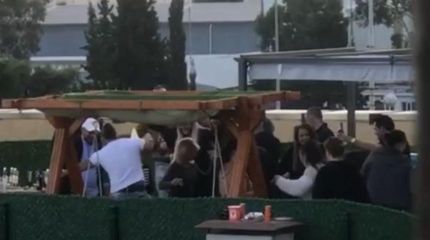 Dün de yapılmıştı! Antalya’da 'korona partisi' devam ediyor