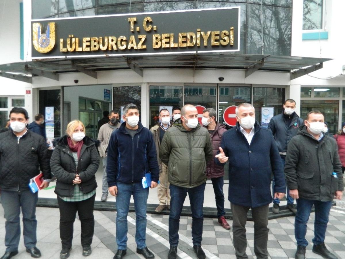L&uuml;leburgaz Belediyesi iş&ccedil;ileri eylem kararı aldı