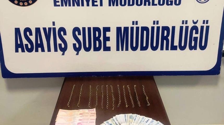 Kuyumculara sahte altın bileklik satan 3 kişi yakalandı