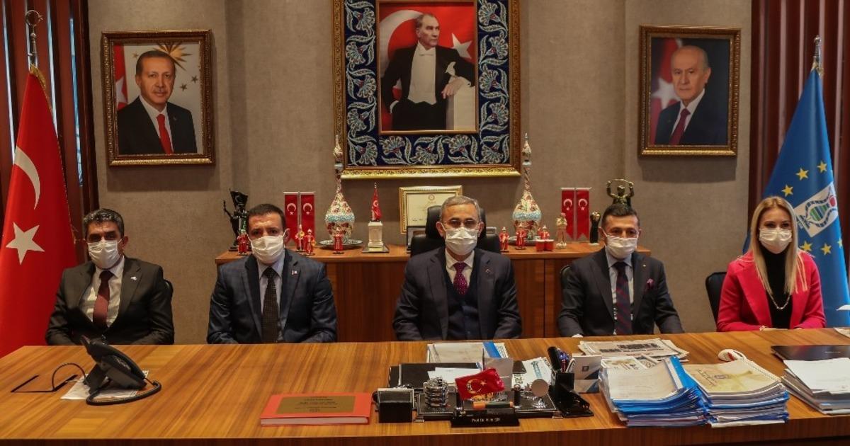 Başkan Işık: "K&uuml;tahyamıza hizmeti hep birlikte yapacağız"