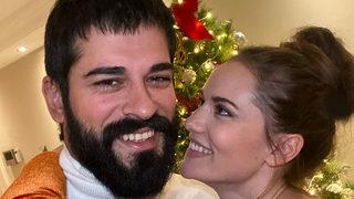 Fahriye Evcen'den Burak Özçivit'e romantik doğum günü mesajı