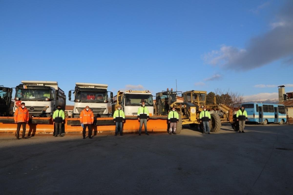 Erzincan Belediyesi kışa hazır