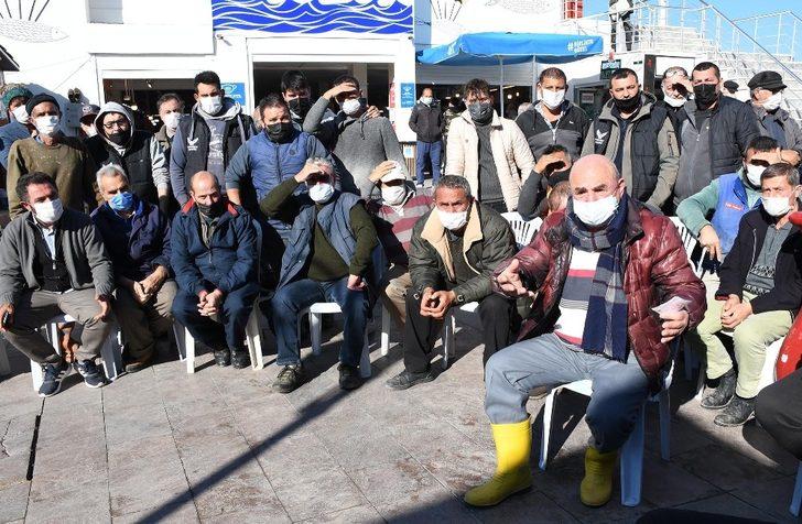 Başkan Günel, balık pazarı esnafıyla bir araya geldi G3