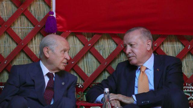 Bahçeli ve Erdoğan