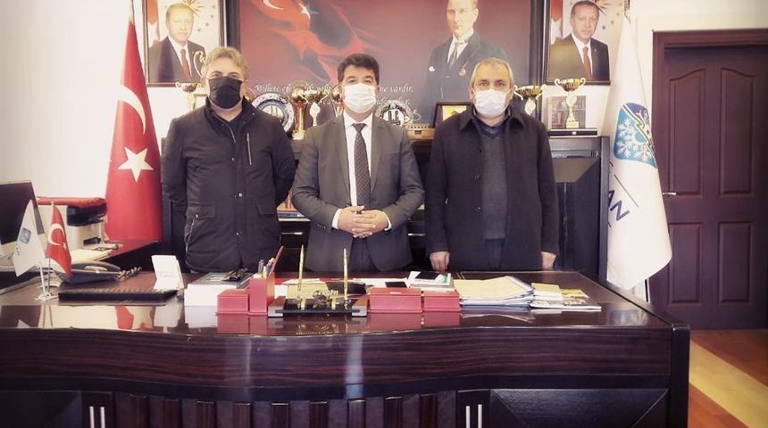 Türkiye Gazetesi heyetinden Tekman Belediyesi’ne ziyaret