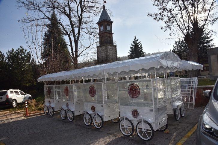 Yeni simit arabalarını esnafa teslim edildi G2