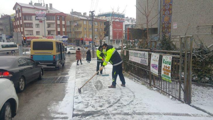 Pursaklar Belediyesinden karla etkin mücadele G2