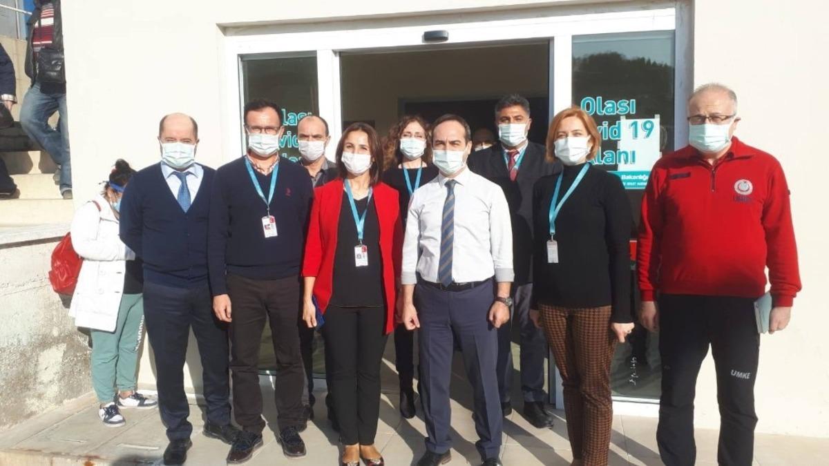 Sağlık M&uuml;d&uuml;r&uuml; A&ccedil;ıkg&ouml;z S&ouml;ke Devlet Hastanesi&rsquo;ndeki &ccedil;alışmaları yerinde inceledi