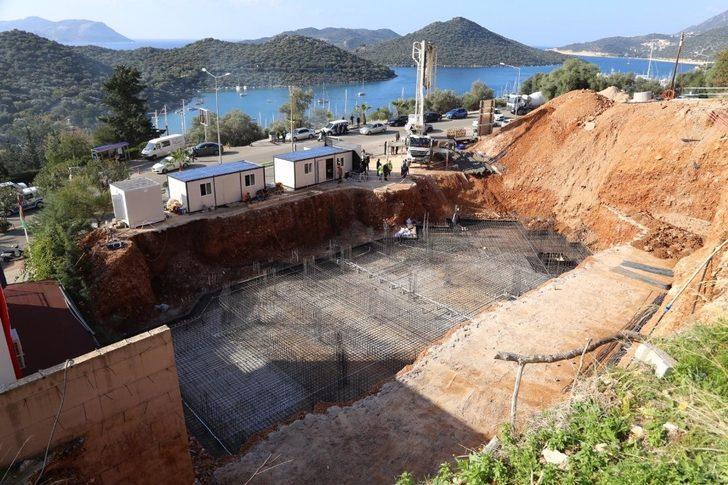 Kaş Kültür Merkezinin temeli atıldı G3