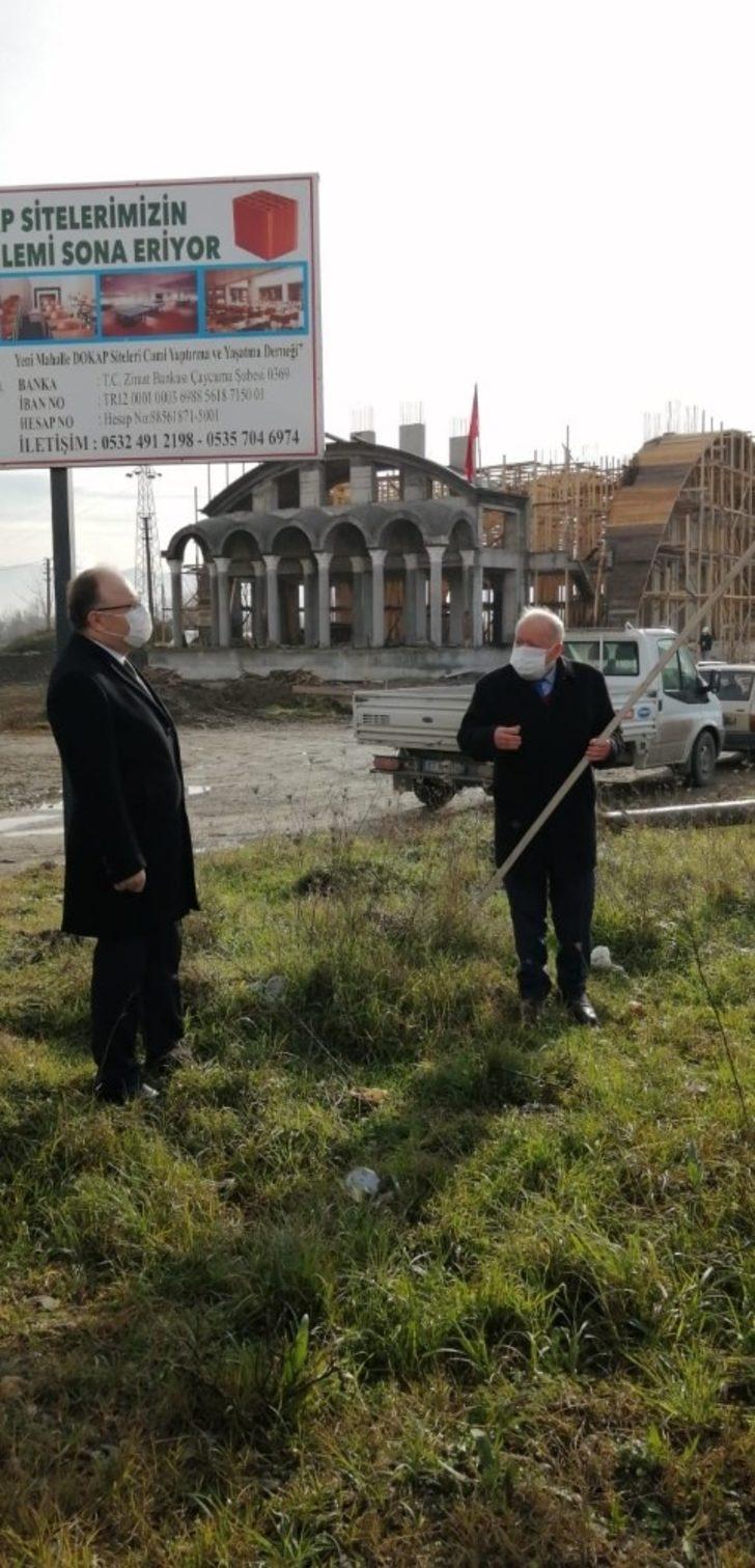 Vali Tutulmaz, Dokap Caminin yapımını inceledi G5