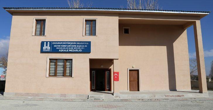 Büyükşehir ilçelere de mezarlık ve idari binalar yapıyor G3