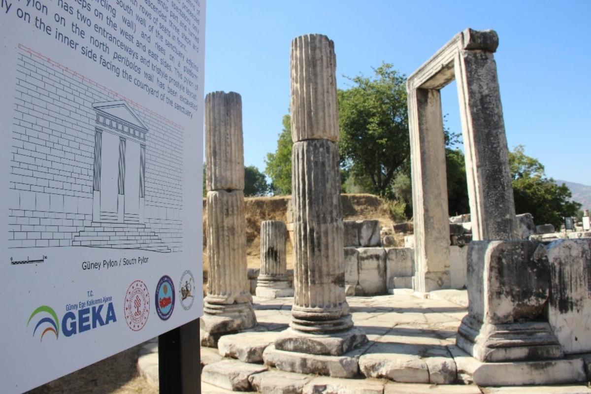 Stratonikeia Antik Kenti ve Lagina Kutsal Alanı GEKA Projeleri ile hayat buluyor