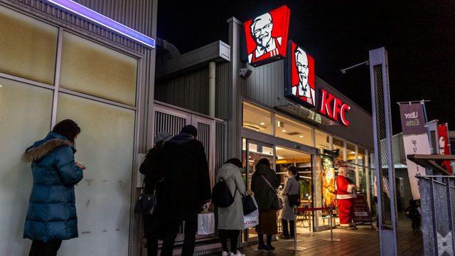 Japonya'da, Noel'de KFC çılgınlığı