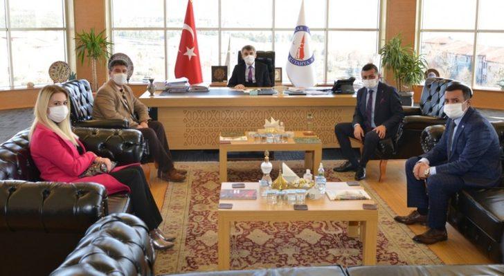 Milletvekili Erbaş’tan Rektör Uysal’a ziyaret G2