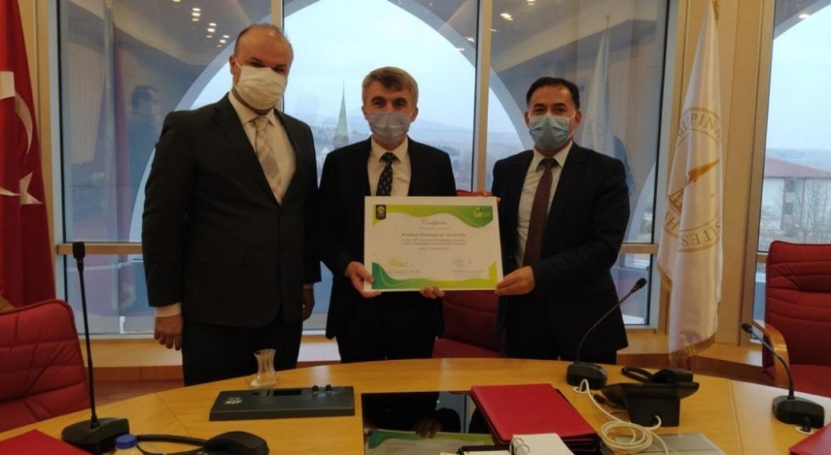 DP&Uuml; GreenMetric d&uuml;nya sıralamasında