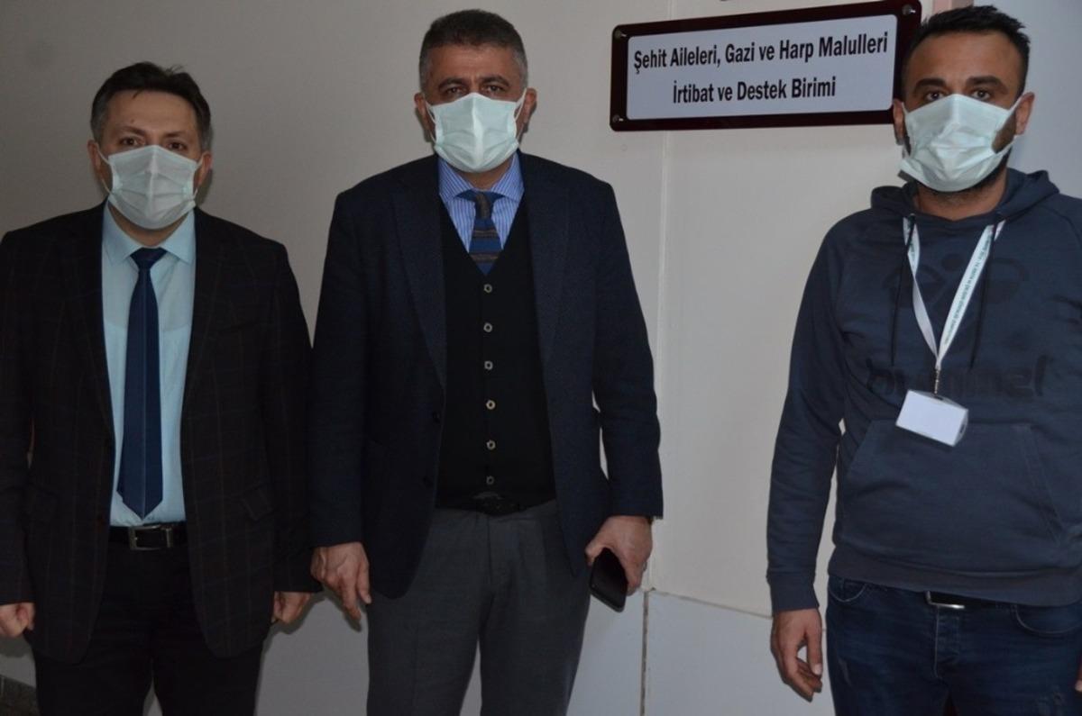 Şehit yakınları ve gaziler i&ccedil;in hastanede VİP hizmet