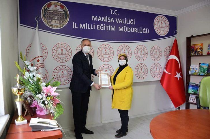 Pandemiyle mücadeleye katkı sunan meslek liselerine teşekkürler belgesi G1