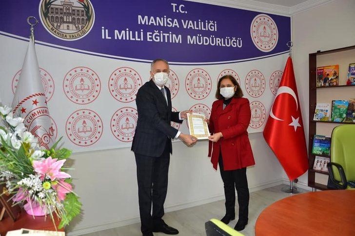Pandemiyle mücadeleye katkı sunan meslek liselerine teşekkürler belgesi G2