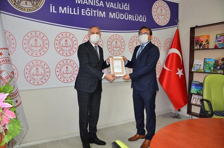 Pandemiyle mücadeleye katkı sunan meslek liselerine teşekkürler belgesi G3