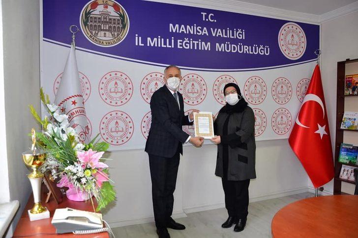 Pandemiyle mücadeleye katkı sunan meslek liselerine teşekkürler belgesi G4