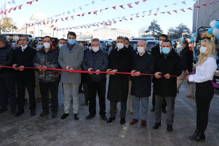 Van Büyükşehir Belediyesi tarafından alınan 22 otobüs hizmete başladı G4