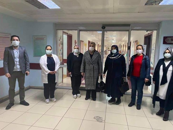 Sağlık kahramanlarına anlamlı ziyaret G1