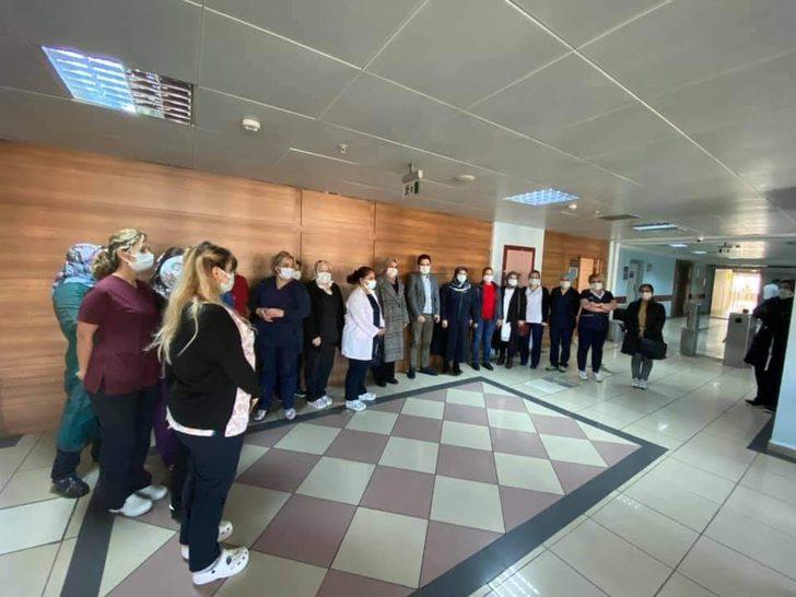 Sağlık kahramanlarına anlamlı ziyaret G2