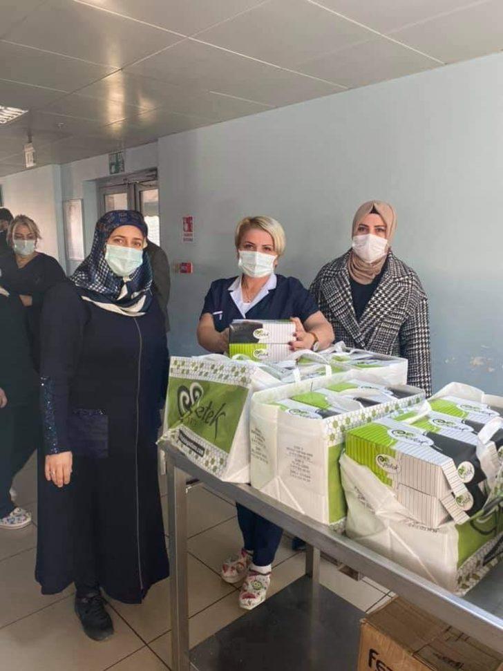 Sağlık kahramanlarına anlamlı ziyaret G3