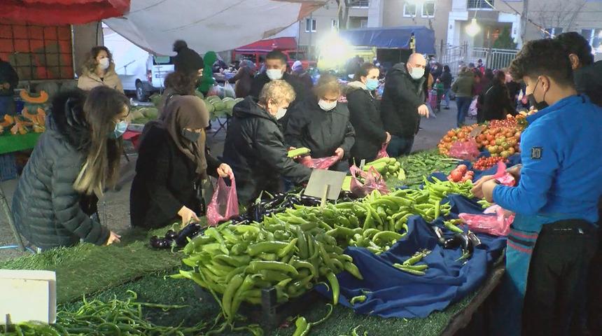 Kısıtlamanın başlamasına saatler kala akılalmaz görüntüler