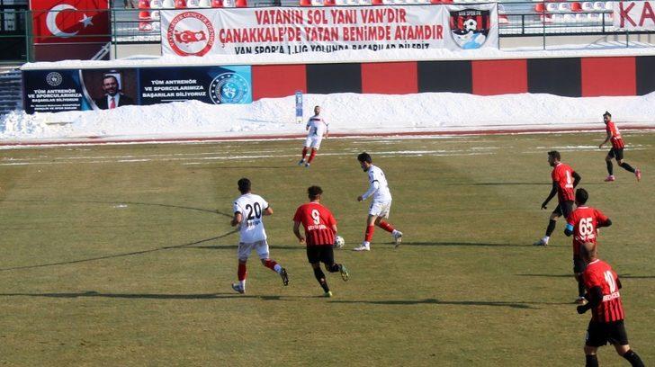 TFF 2. Lig Kırmızı Grup: Van Spor FK: 1 - GMG Kastamonuspor: 2 G3