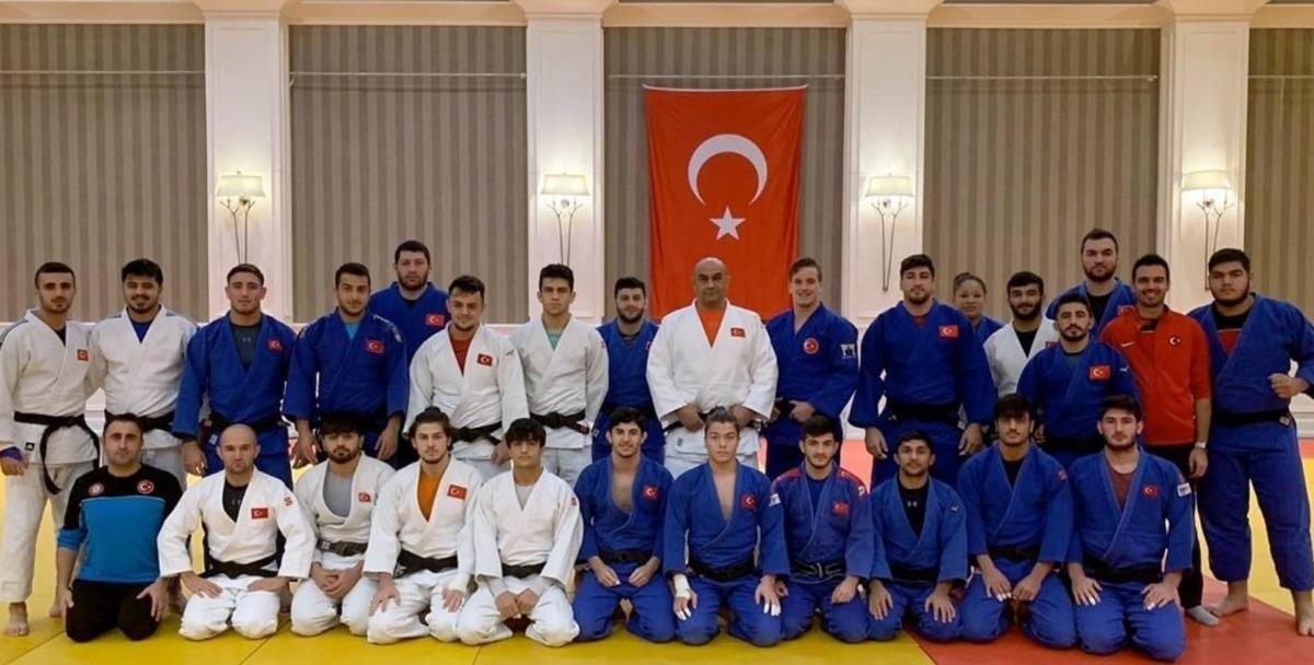 Azerbaycanlı judocularla ortak &ccedil;alışma