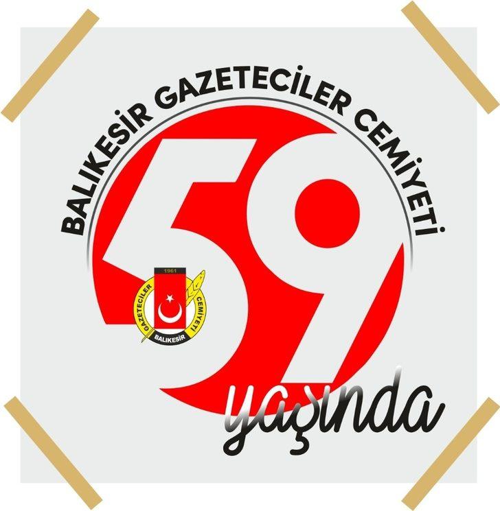 Balıkesir Gazeteciler Cemiyeti 59 yaşında G3