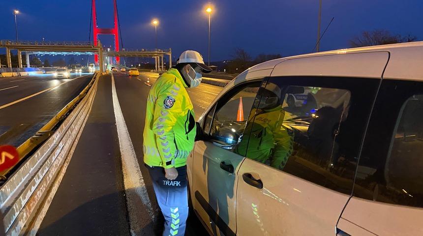 15 Temmuz Şehitler Köprüsü'nde denetim!