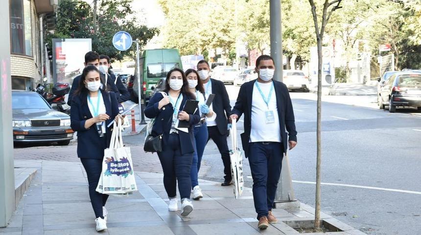 Beşiktaş&rsquo;ta saha &ccedil;&ouml;z&uuml;m ekibi 2 ayda 51 bin 576 hane ve 530 iş yerini ziyaret etti