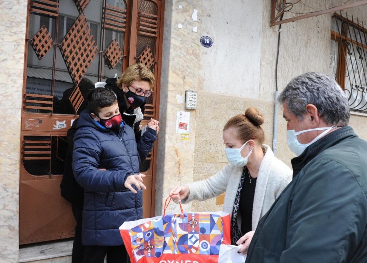 Başkan &Ccedil;alkaya, engelli &ccedil;ocukları unutmadı